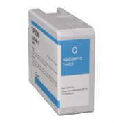 Картридж SJIC36P(C) для EPSON ColorWorks C6500/C6000, голубой, C13T44C240
