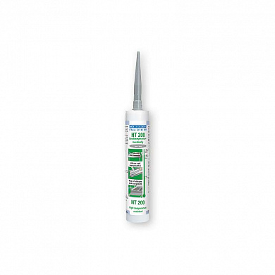 Клей-герметик Weicon Flex 310M HT-200 высокотемпературный, серый (310 мл) {wcn13655310}