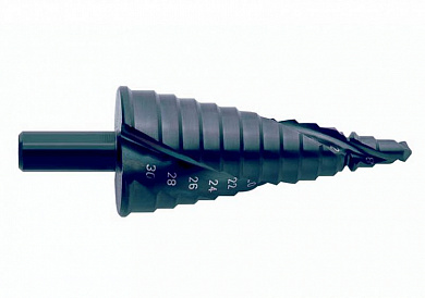 Коническое сверло Kwik Stepper с хвостовиком Rotastop (6-36 мм) {klk50069870}