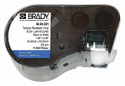 Пломбировочная лента Brady M-20-351, 50.8 x 25.4 мм, черный на белом {brd143234}